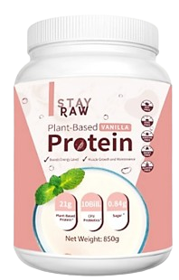 Stay Raw-天然植物蛋白粉 (雲呢拿) 850g Stay Raw-Natural Plant Protein (Vanilla) 850g