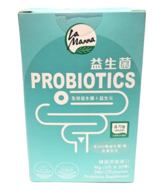 La Manna Organic Probiotics 3g x 30 sachet